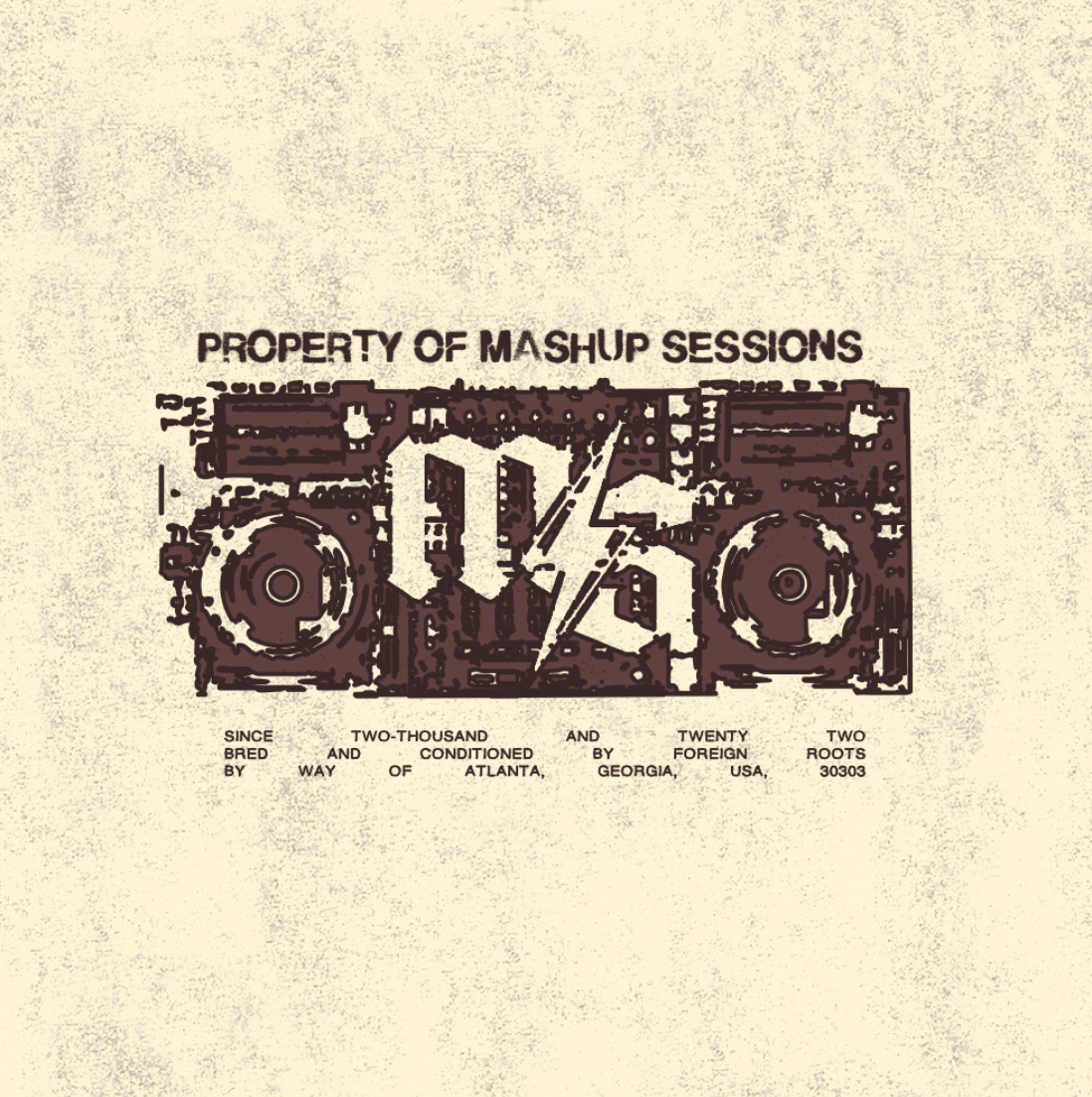 MASHUP SESSIONS IDENTITY TEE